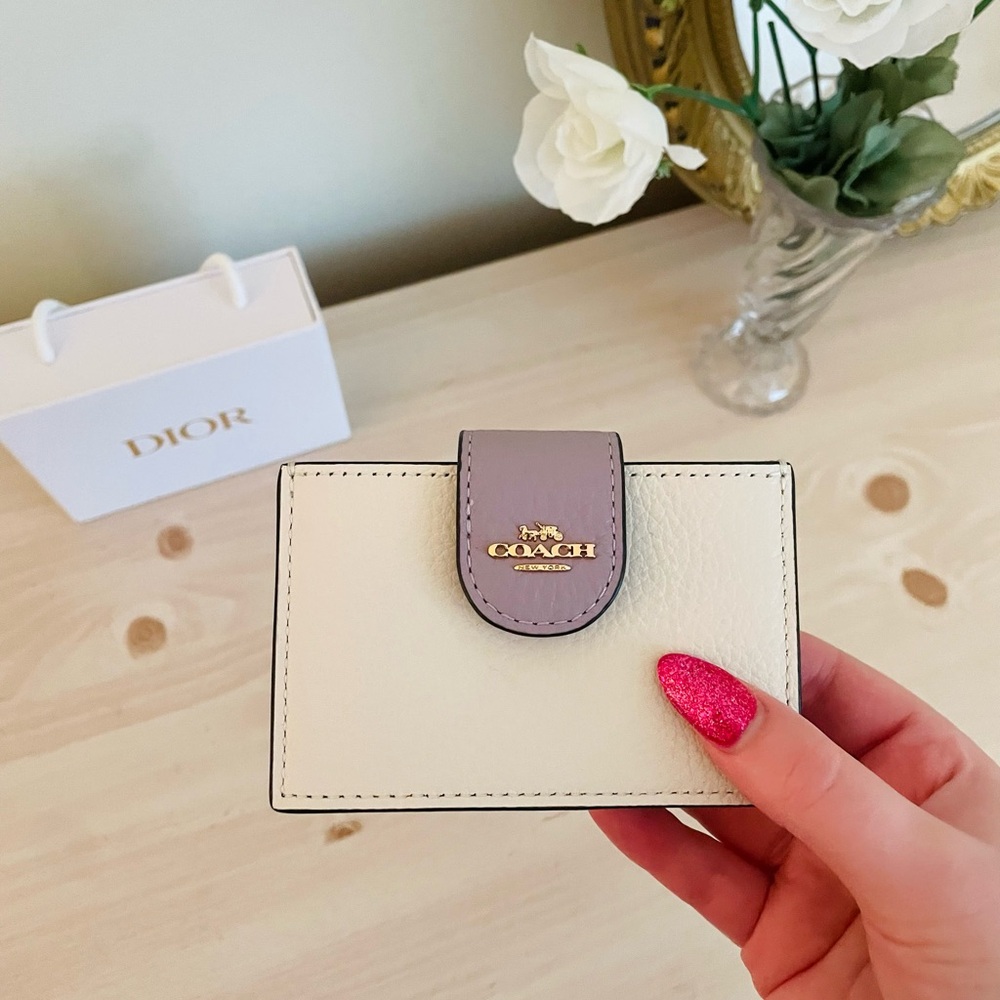 Coach | NWT Accordion Credit Card Holder/ Wallet